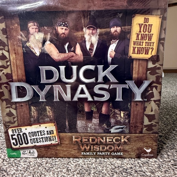 Duck Dynasty Redneck Wisdom Family Party Game - Picture 3 of 6